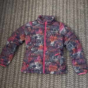 Patagonia girls down puffer Jacket - multicolor Sz 12 L